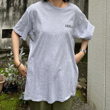 cabela's 両面プリントTシャツ
