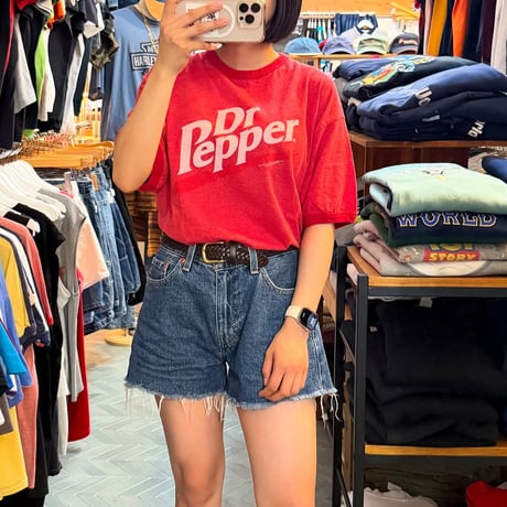 00s ドクターペッパー リンガーTシャツ