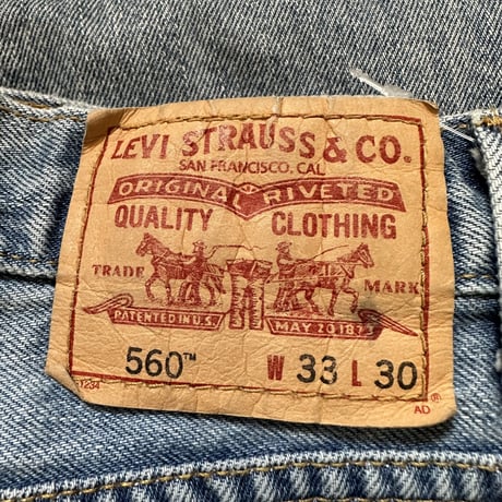 Egypt製Levi’s 560 W33 L30