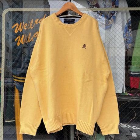 TOMMY HILFIGER コットンニット