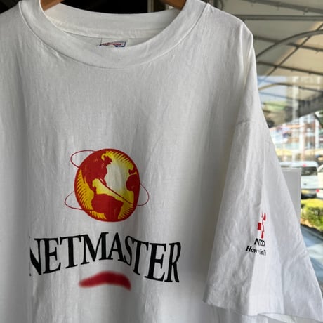90's NETCOM 企業物プリントTシャツ