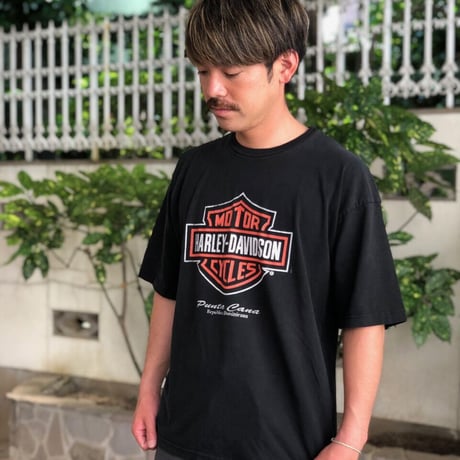 HARLEY DAVIDSON プリントT