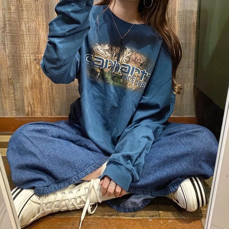 CarharttビッグサイズロンＴ