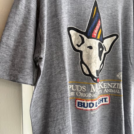 80's BUD LIGHT 🍺 プリントTシャツ XL