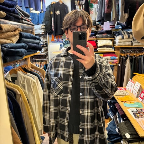 80's〜USA製 L.L.Bean スリーピングシャツ XL