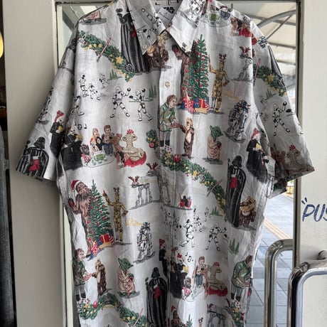 Reyn spooner × STAR WARS総柄シャツL
