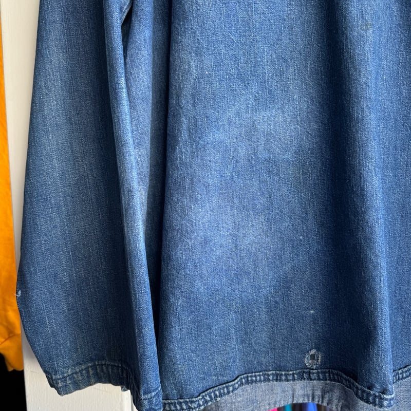 70's Levi's デニムプルオーバーシャツ XL | CUSTOM FEVER