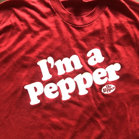 80's Dr. PepperプリントTシャツ