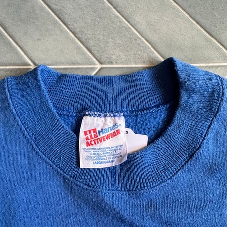 USA製 Hanes プリントスウェット