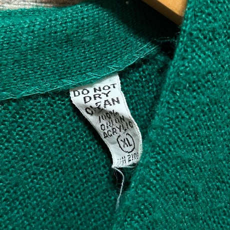 LACOSTE アクリルカーディガン