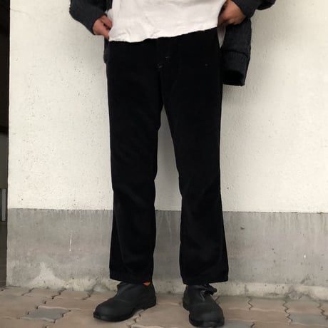 80's USA製Lee 200 太畝コーデュロイパンツ オーバーダイ