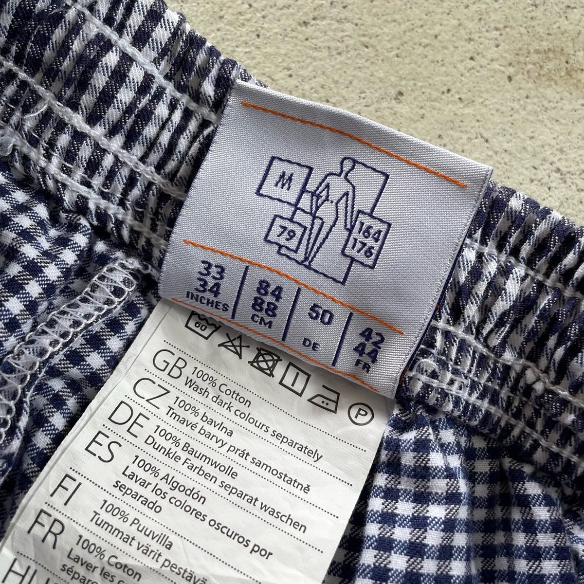 ギンガムチェックイージーパンツ | CUSTOM FEVER 