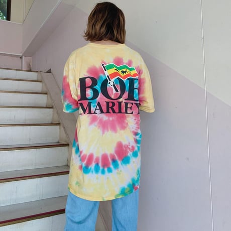 ボブマーリータイダイTシャツ