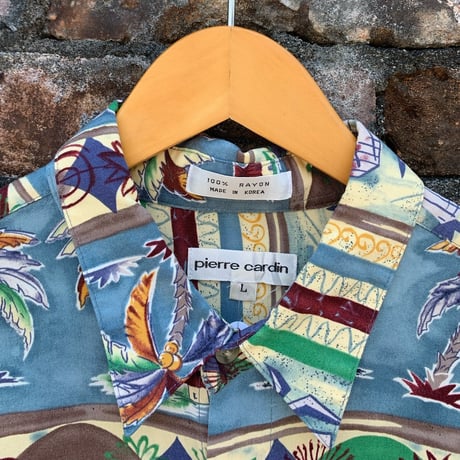 pierre cardin ハワイアンシャツ