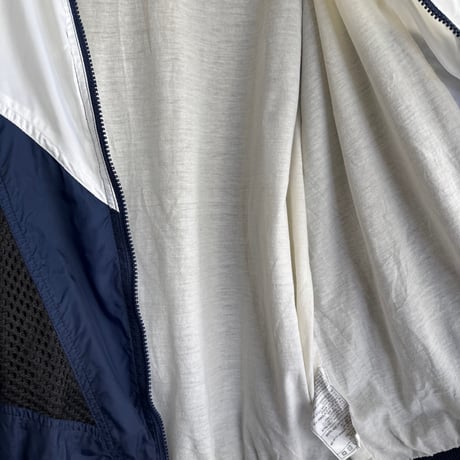 〜00's NIKE ナイロン×メッシュ切り替えジャケット　L