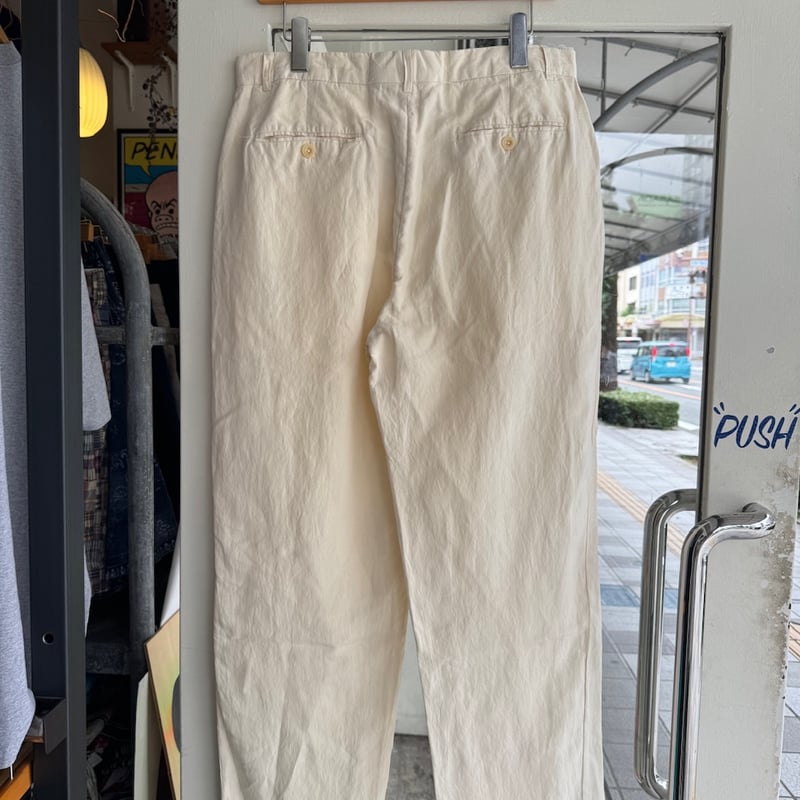T*K様 ラルフローレン　リネンパンツ　W33Ｌ30 Polo by Ralph Lauren リネンスラックス W34×L30 | CUSTOM