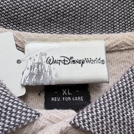 Disney ミッキー刺繍ポロシャツ