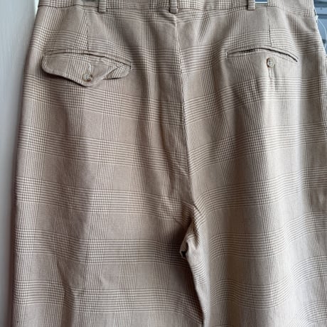 USA製 Polo by Ralph Lauren チェックトラウザー