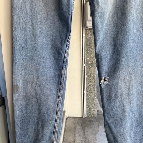 90年代Levi's505 W33×L30  クラッシュデニム