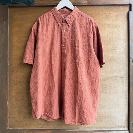Eddie Bauer シアサッカーシャツ