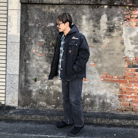 Carhartt ダック地 裏ボア アウターXL