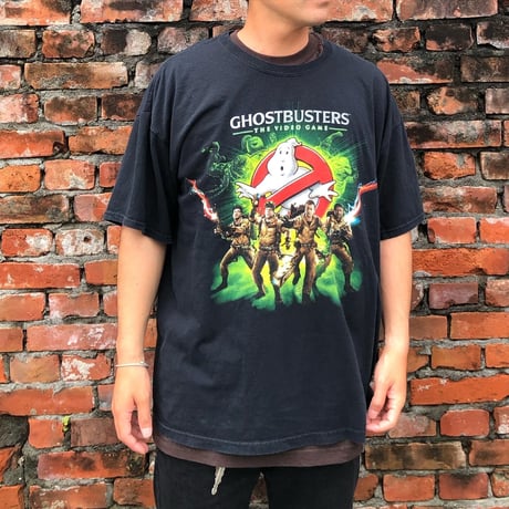 ゴーストバスターズプリントTシャツ XL