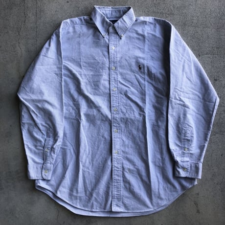Ralph Lauren ストライプシャツ 〝BLAKE〟  L