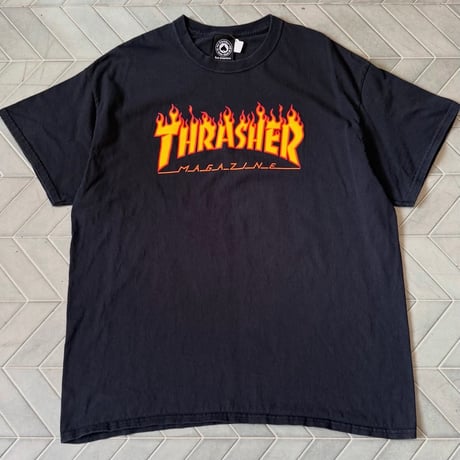 THRASHERファイヤーロゴTシャツ