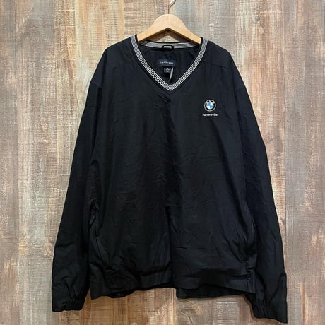 BMW刺繍ナイロンプルオーバー