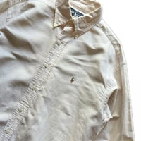 Ralph Lauren ピンク×ホワイト ストライプシャツ〝YARMOUTH 〟