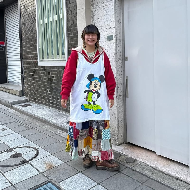 CRUSH Mickey TANKTOP ダメージ加工ミッキータンクトップ. CRUSH Mickey TANKTOP ダメージ加工ミッキータンクトップ. SEVEN