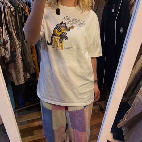 クリバンキャット プリントTシャツ