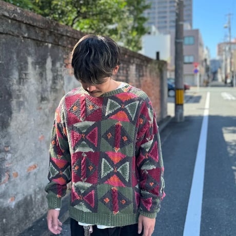 WOOLRICH コットンニットセーター🧶