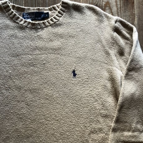 Polo by Ralph Lauren コットンニットセーター L
