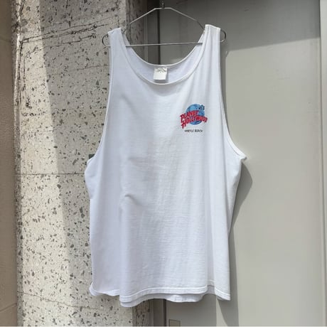 USA製 PLANET HOLLYWOOD バックプリントタンクトップ