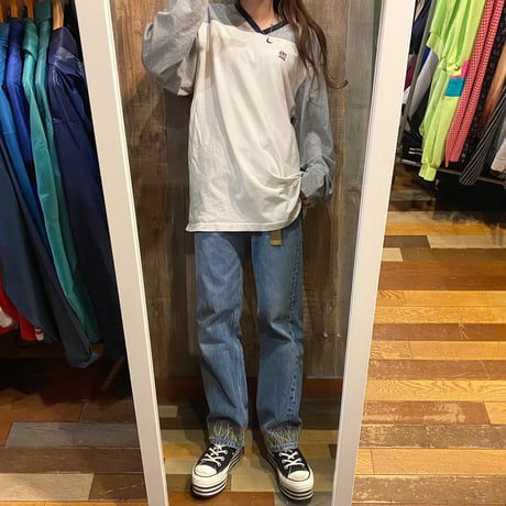USA製POLO JEANS CO.VネックロンＴ