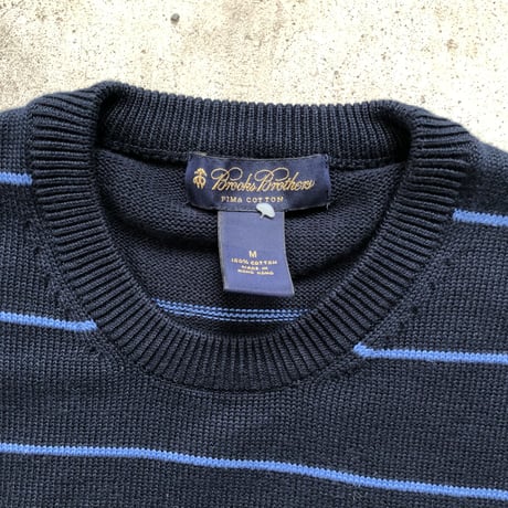 Brooks Brothers ボーダーコットンニット