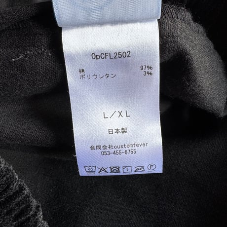 Ocean Pacific✖️Custom Feverブラックベロアパンツ
