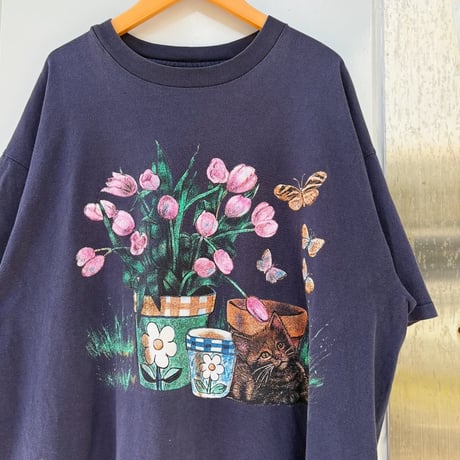 USA製 ネコTシャツ