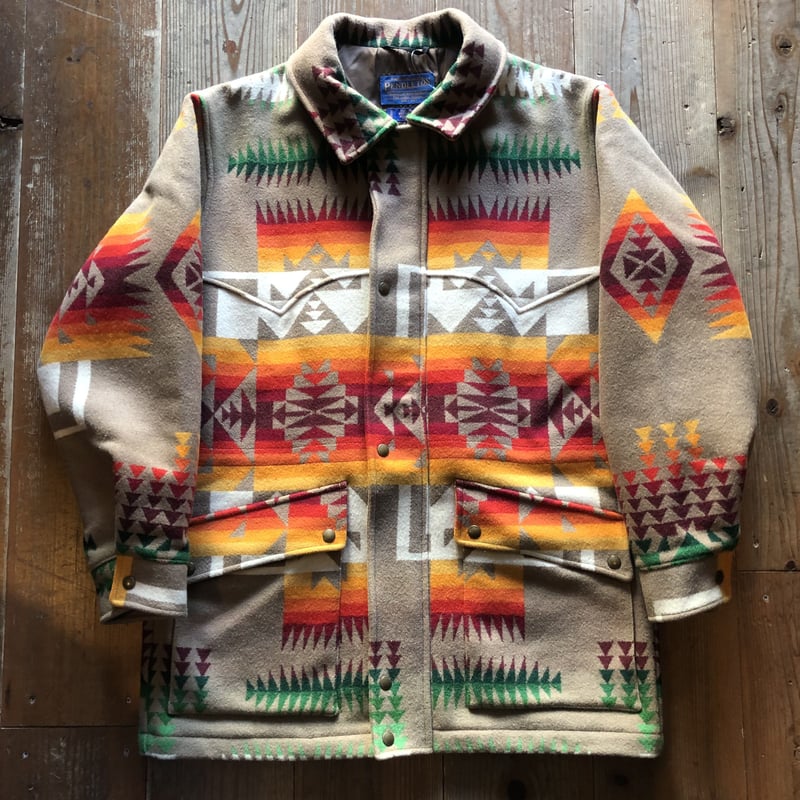 モンブランヴィンテージペンドルトン ウール ジャケット コート ネイティブ柄 PENDLETON