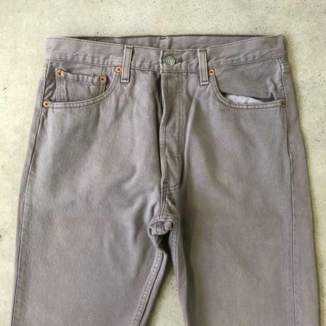 90'sUSA製 Levi's501  W33×L30 グレー