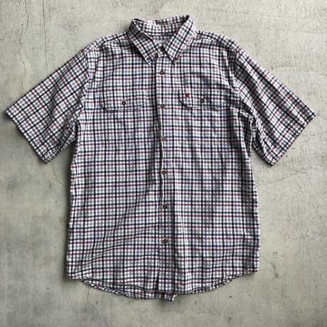 Carhartt 半袖チェックシャツ L