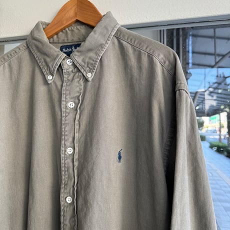 USA製 Ralph Lauren長袖BDシャツ