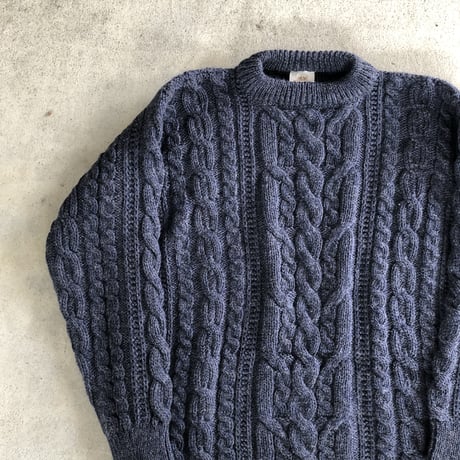 BONNER OF IRELANDフィッシャーマンセーターXL