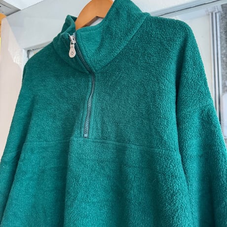 USA製 LANDS' END ハーフジップフリース L