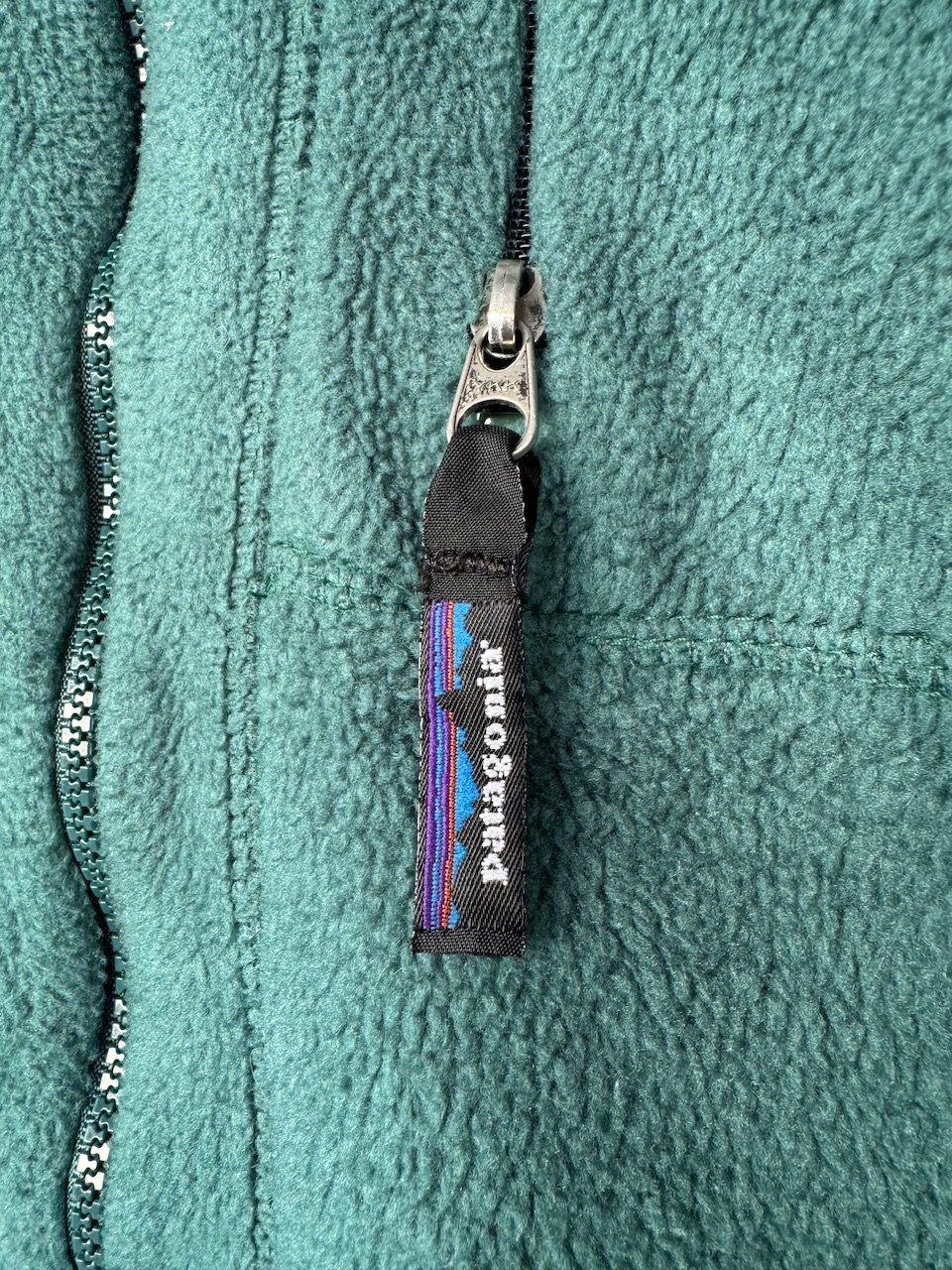 USA製 90's PATAGONIA 雪無しタグ フルジップフリースジャケット L | CU