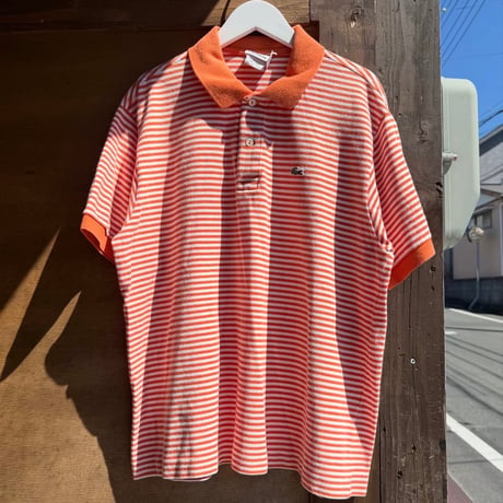 90s LACOSTE ボーダーポロシャツ