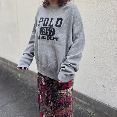 POLO RALPH LAUREN ロゴ入りコットンニット