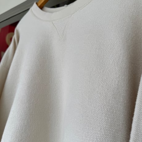 USA製 LANDS' END 鹿の子クルーネックスウェット