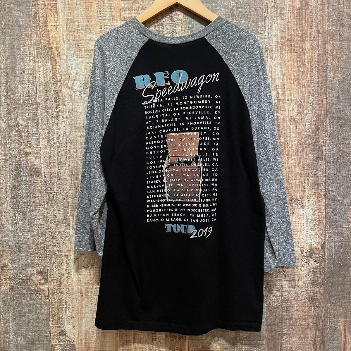 REO Speedwagon ラグランT REO Speedwagon Raglan Tee